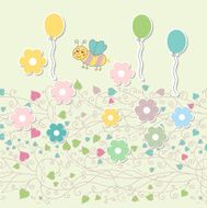 Vintage baby card N2