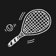 Doodle Tennis racket N20