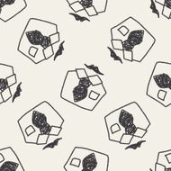 shirt doodle seamless pattern background N8
