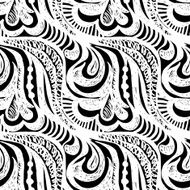 Doodle seamless pencil scribble pattern-model for design of gif N5