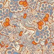 orange and blue pattern