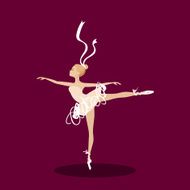ballet dancer on stage