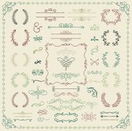 Colorful Hand Drawn Design Elements
