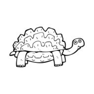 Cartoon Tortoise N87