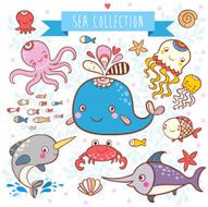 Sea Animals Collection N2