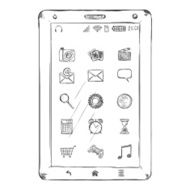 Vector Single Sketch Tablet PC
