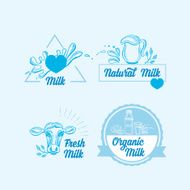 Natural milk icon N4