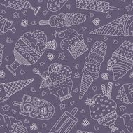 ice cream pattern N8