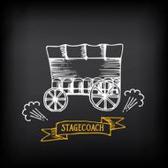 Stagecoach covered wagon