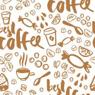 Coffee Seamless Pattern N69