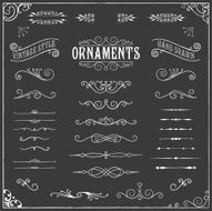 Chalkboard Ornaments