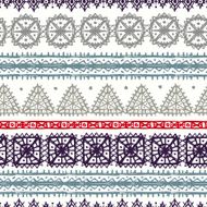 Tribal art ethnic seamless pattern N10