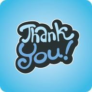 Hand Lettering Phrase - Thank You