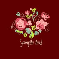 folk floral N3