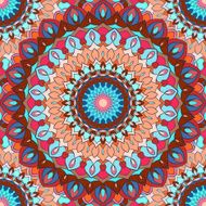 bright hand-drawing ornamental floral abstract seamless background with many details N9