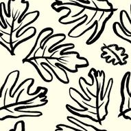 Floral tropical pattern
