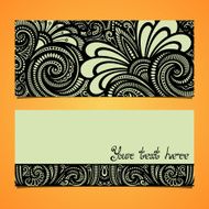 Vector Original Floral Banner N3