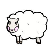 Cartoon Sheep N65