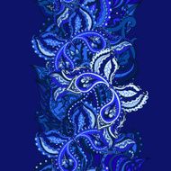 Indian paisley seamless pattern