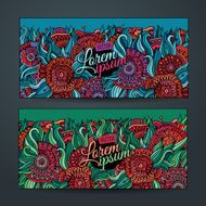 Vector decorative floral background N6