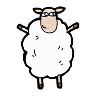 Cartoon Sheep N66