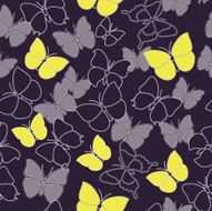 Butterflies Seamless Pattern N4