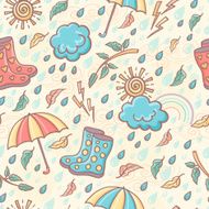 Seamless weather pattern