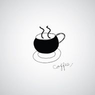 cup and coffee hand drawn N2