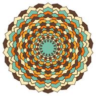 bright hand-drawing ornamental abstract lace background N6