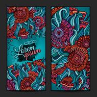 Vector decorative floral background N8