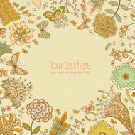 Background with flowers N6