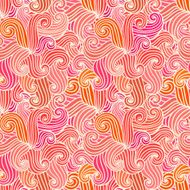 Hand drawn wavy background N13
