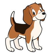 Cartoon Beagle N10