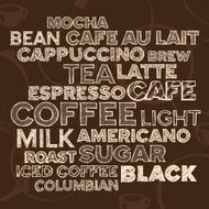 Coffee text elements N2