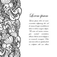 Vector abstract invitation card N3