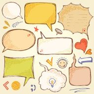 Speech Bubble Set N5