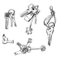 big vector set - keys