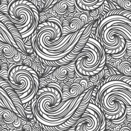Abstract seamless wavy pattern N8