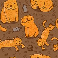 vector seamless pattern N21