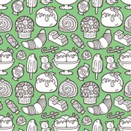 doodle sweets pattern N6
