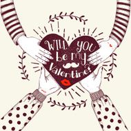 Doodle Valentine&#039;s day N2