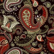 Paisley seamless pattern N25
