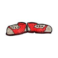 cartoon old shoes N14