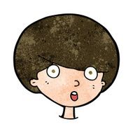 Cartoon Surprised Boy N47