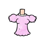 cartoon female body N40