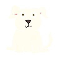 cartoon happy dog N131