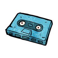 cartoon cassette tape N43