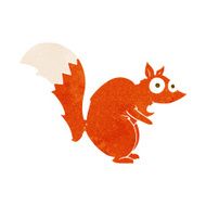 funny startled squirrel cartoon N12
