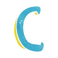 Cartoon Letter C N22