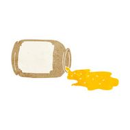cartoon spilled jam N6